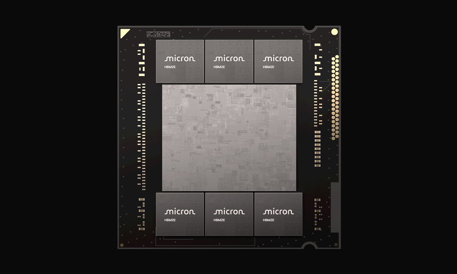 Micron HBM2E chip